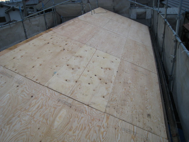 加古川市　屋根下地補強