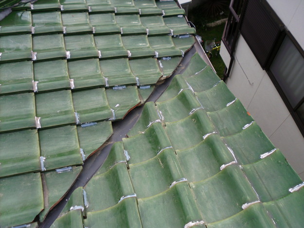 明石市 既存屋根復旧完了