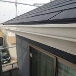 明石市で雹被害による火災保険対応の雨樋交換工事を行いました！