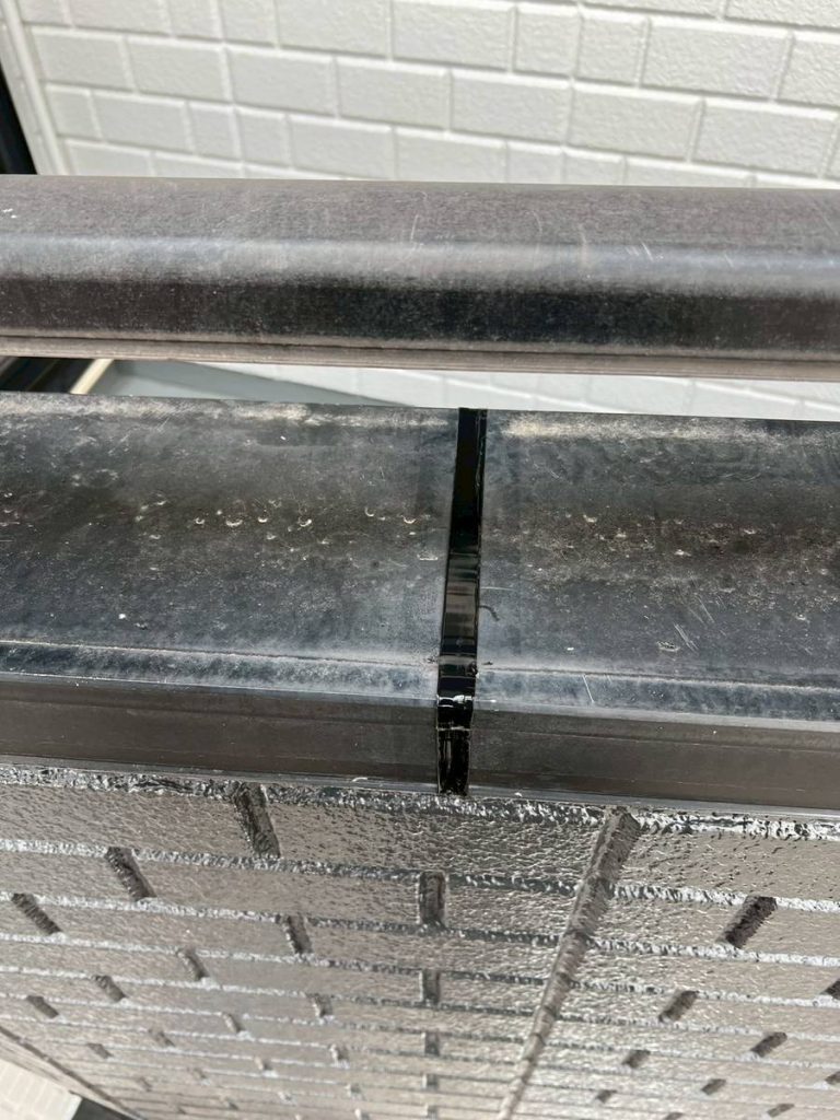 明石市 防水工事 笠木 継ぎ目