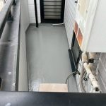 明石市　梅雨・台風シーズン前に備える！ベランダ防水塗装工事で安心の仕上がりに🌧️✨