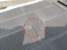 明石市　カラーベスト　われ