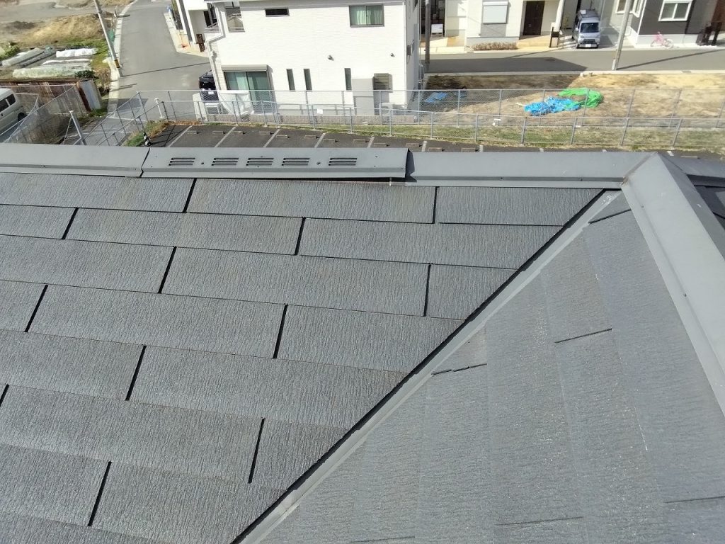 明石市 換気棟 棟板金 うき