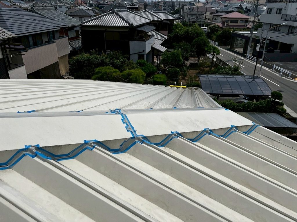 明石市 工場 面戸 シーリング充填