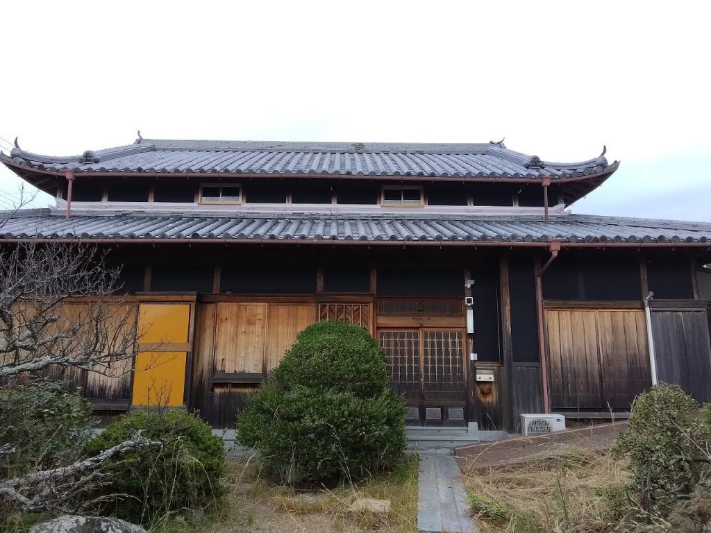明石市 雨樋 現調 木造二階建て