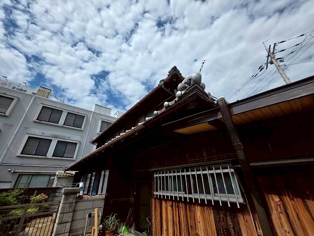明石市　瓦棒屋根　現調