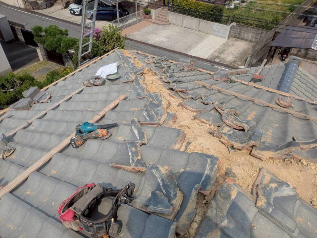 明石市 棟解体 通りだし