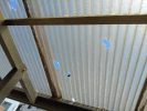 明石市　洗濯干し場　雹被害