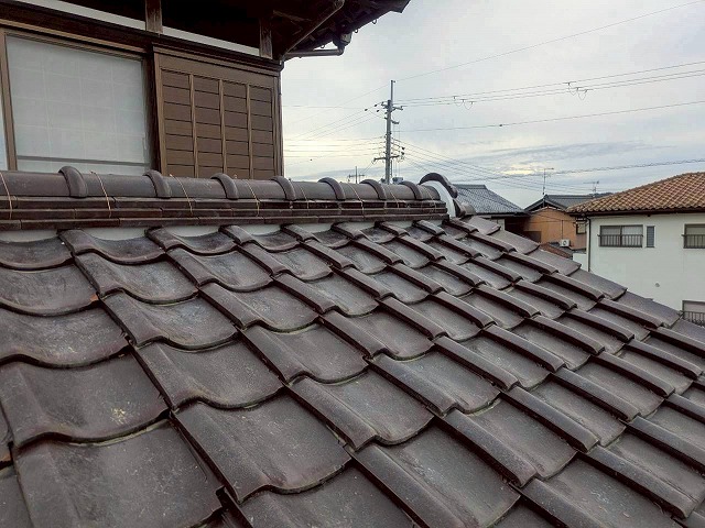 加古川市　熨斗瓦　漆喰工事