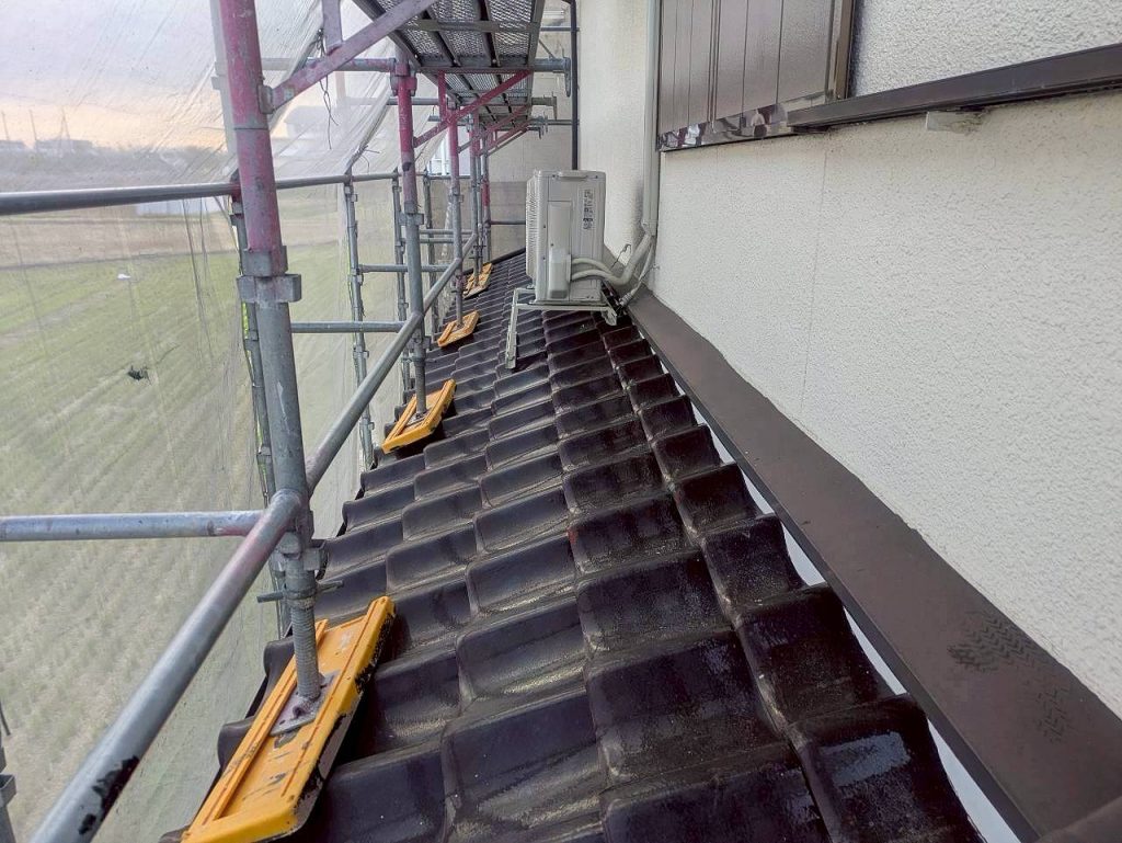 明石市　下屋根　劣化　現調