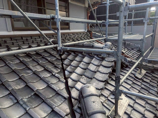 明石市　屋根　現調　瓦