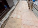 明石市　野地板　つなぎ目