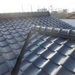 明石市|築34年の和瓦屋根で八谷板金を交換!銅板の劣化を修理