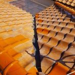 明石市|雨漏り調査で発見!鉄板製の谷板金が錆びて穴あき寸前!ガルバリウム鋼板に交換しました