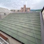明石市　スレート屋根をディプロマットスターⅡでカバー工法！天窓まわりも三重防水で長期安心の仕上がりに