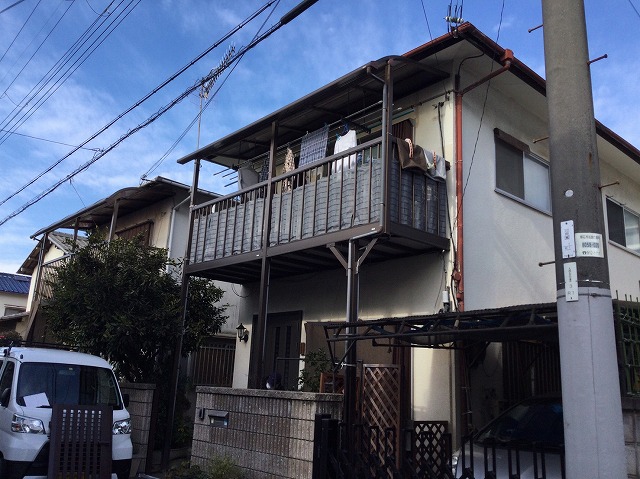 明石市 屋根カバー工法 現地調査