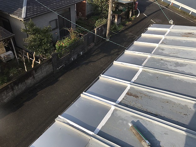 加古川市 立平カバー完成 軒先