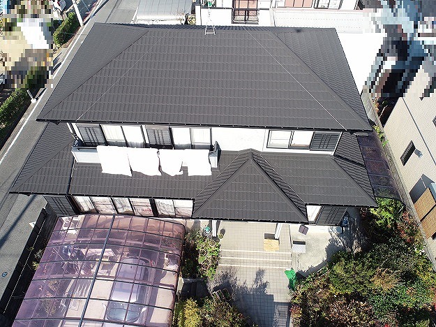 加古川市 屋根カバー工法完成