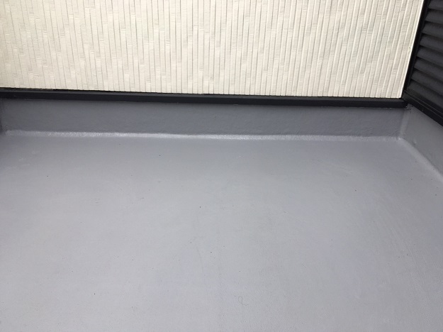明石市 ベランダウレタン防水工事